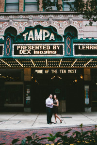 Downtown Tampa Engagement, Mandy + Scott