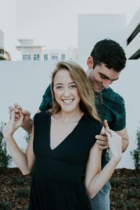 St Petersburg Engagement Photos, Victoria + Blake