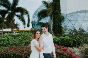 Downtown St Pete Engagement Photos