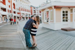 Disney Boardwalk Engagement, Brittany + Jeff