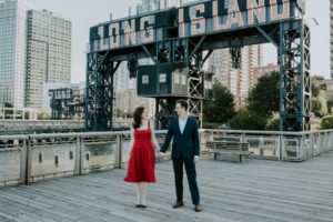 Long Island City Engagement Photos, Christina + Erik