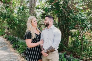 Sunken Gardens Engagement Session, Jessica + Charlie