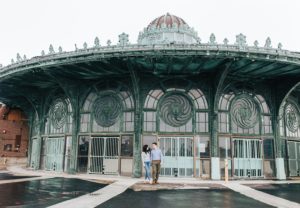 Asbury Park Engagement Photos, Stephanie + Marcin