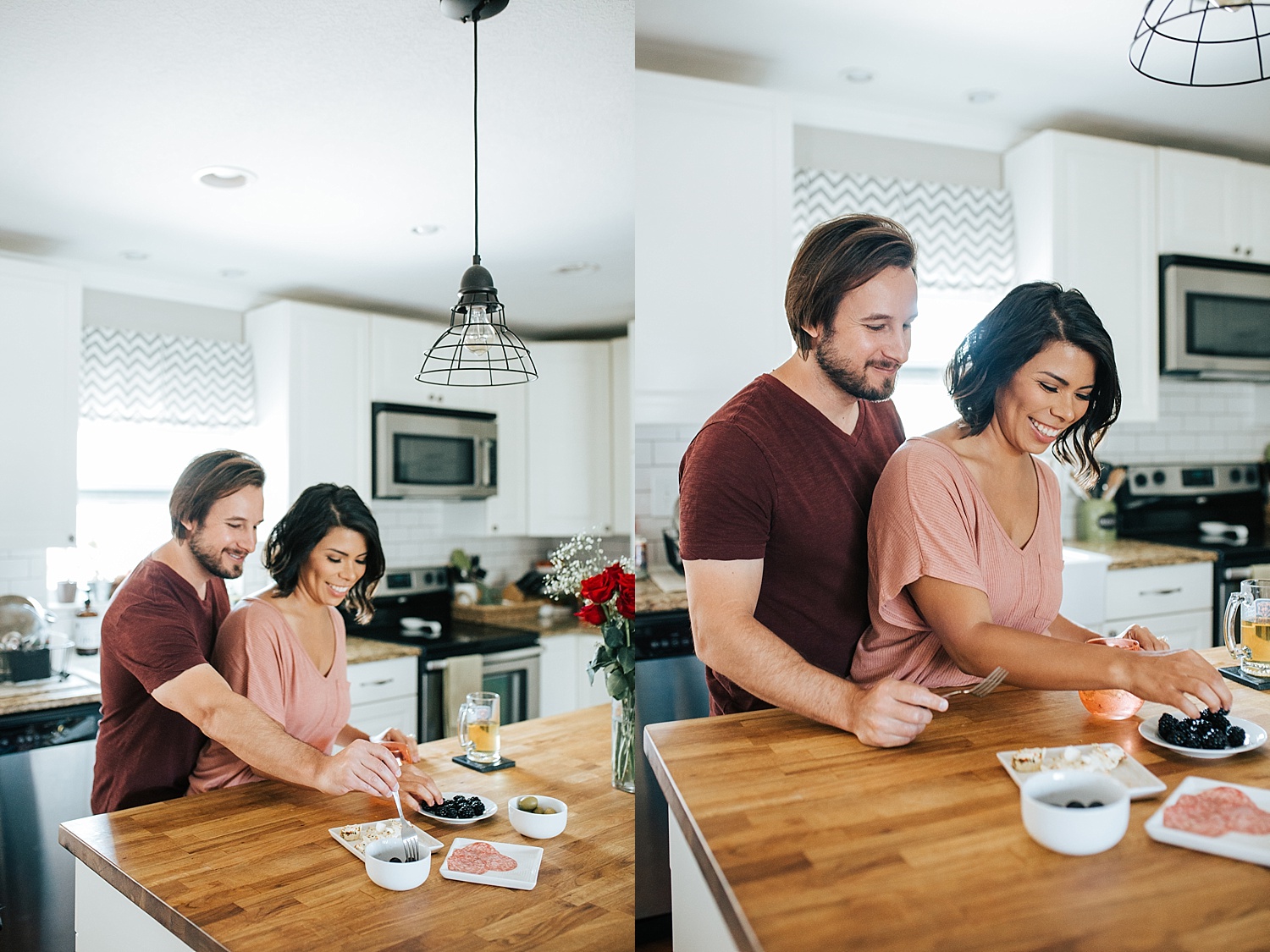 In Home Couples Session, Lifestyle Couples Session, Lifestyle Couples Portraits, Pillow Fight Engagement Photos, In home engagement Session, Ashley Izquierdo, Tampa Wedding Photographers, Tampa Engagement Photos, Tampa Engagement Photographers, Engagement Session Ideas