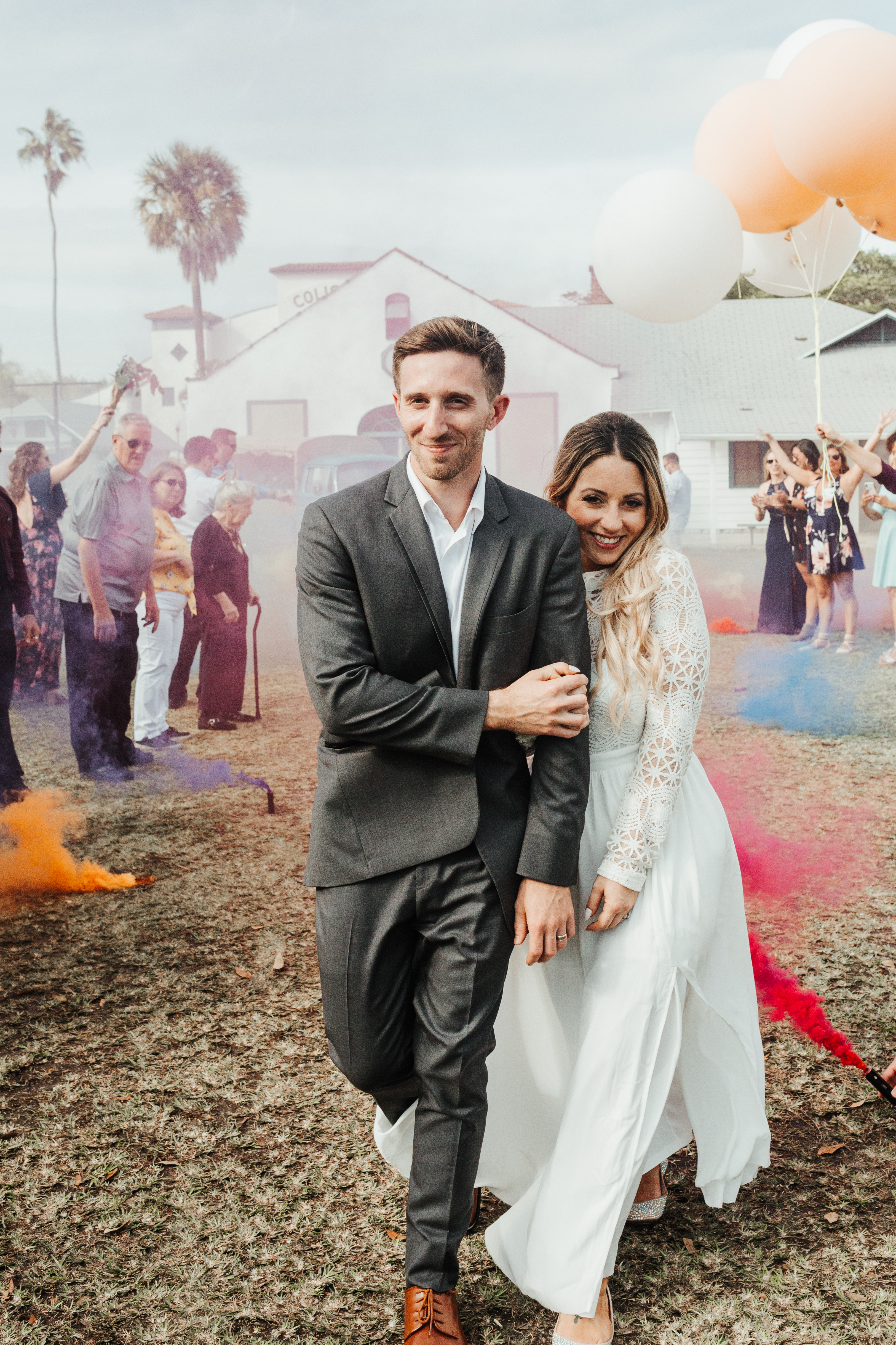 St. Pete Shuffleboard Club Wedding, Jaclyn + Glenn