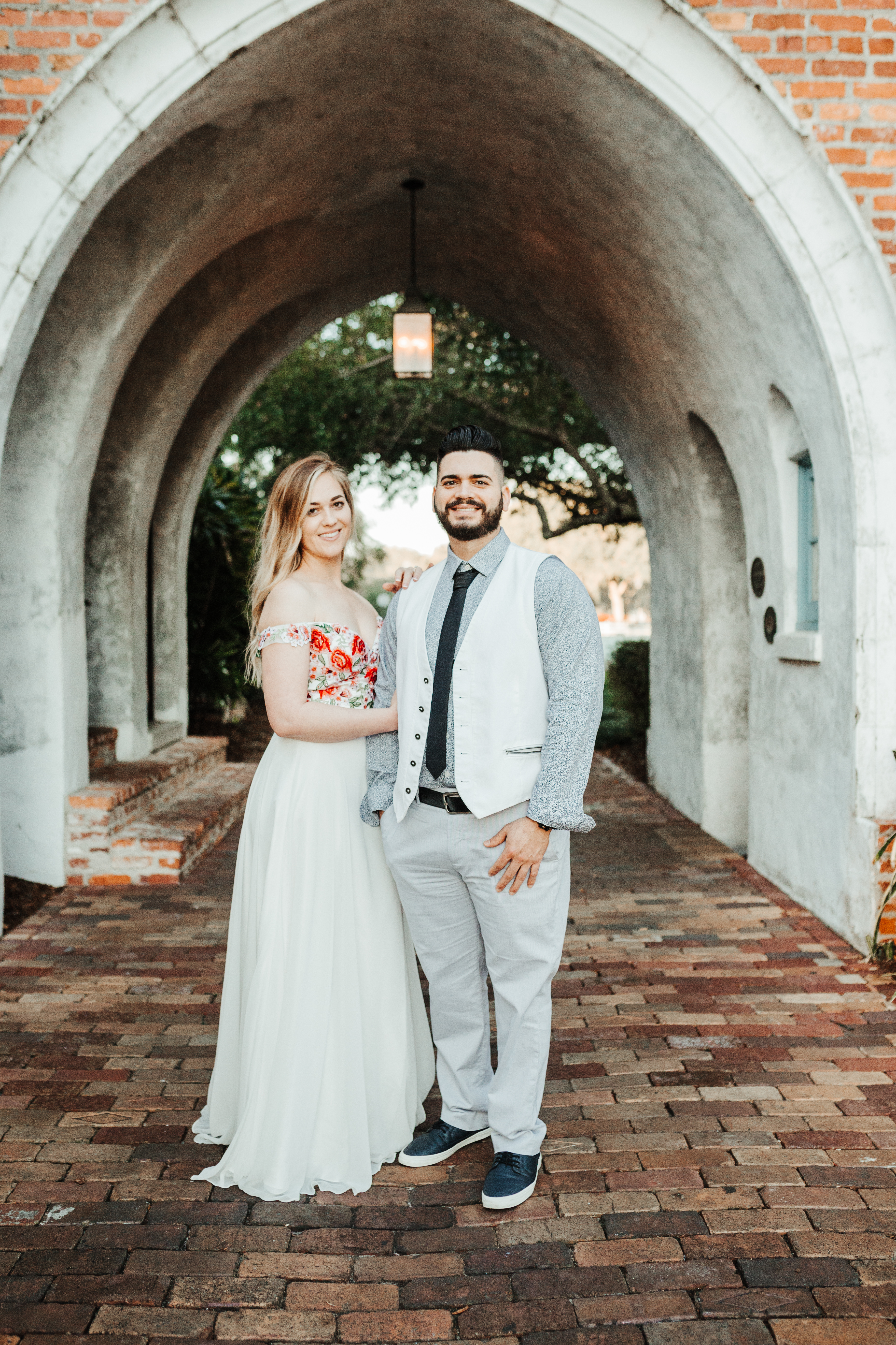 Casa Feliz Engagement Photos, Nina + Carlos