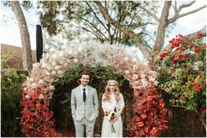Intimate backyard wedding | Anastasia + Adam