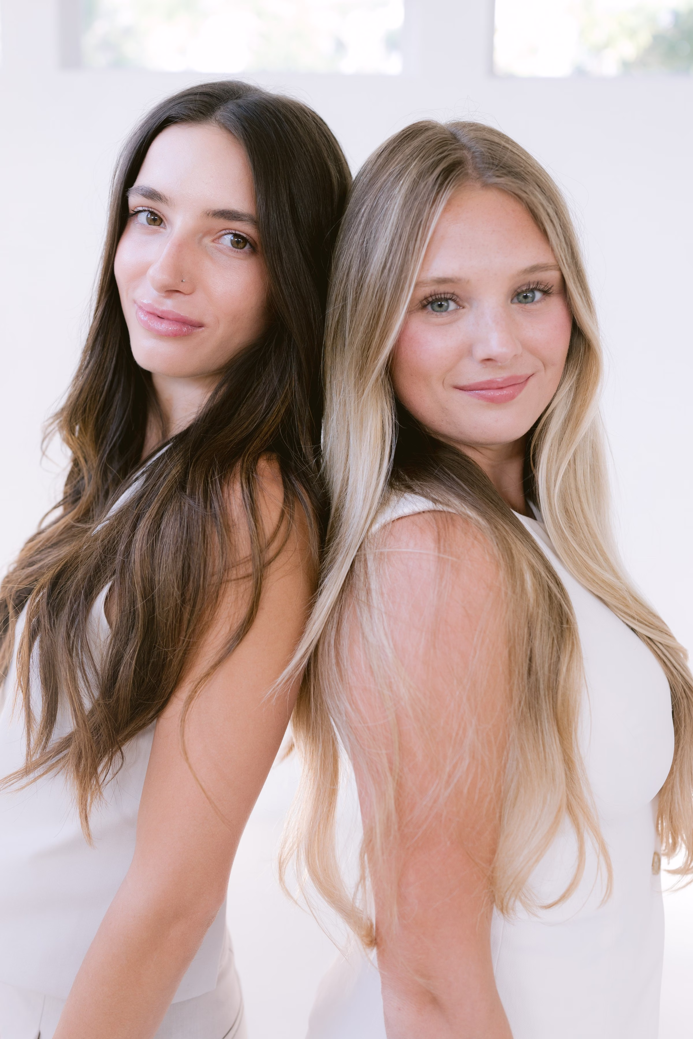 Professional headshot and branding photography session for two women in Tampa Bay by Ashley Izquierdo Photography